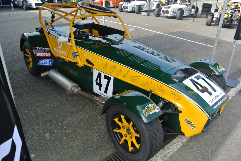 Caterham green yellow